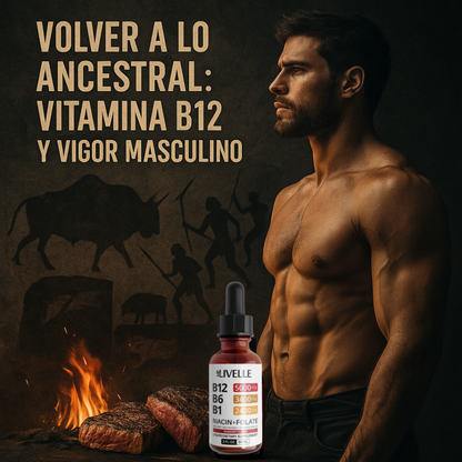 Vitaminas B12 Líquidas - Sabor Frambuesa